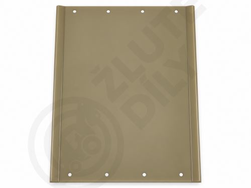 JCB plexi stříška kabiny JS