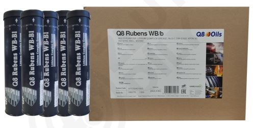 Vazelína Q8 Rubens WB blau,  karton 24 x 400g