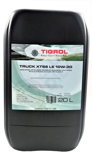 Motorový olej TIGROL TRUCK XTS6 LE 10W-30 20L