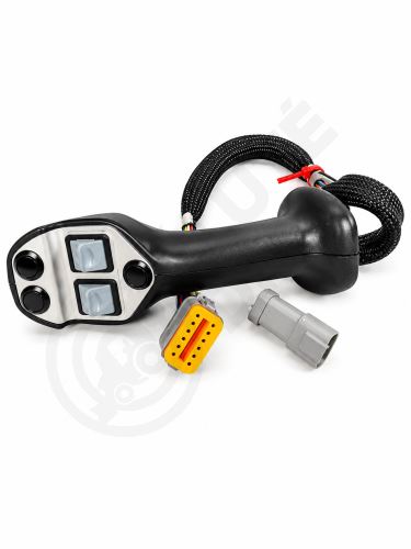Joystick repasovaný, odol. tlačítka IP 67,testováno pro JCB
