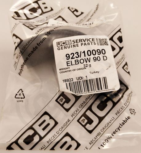 JCB gumová  trubka