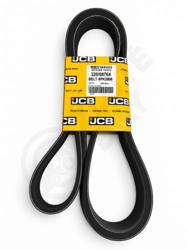 JCB řemen plochý drážkový